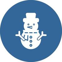 Snowman Vector Icon