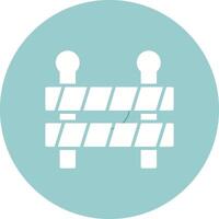 Roadblock Vector Icon