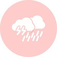 icono de vector de lluvia