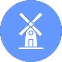 Windmill Vector Icon