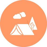 Tent Vector Icon