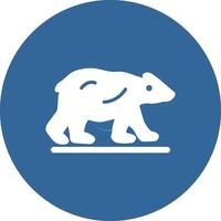 Polar Bear Vector Icon