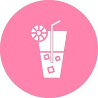 Rainbow Drink Vector Icon