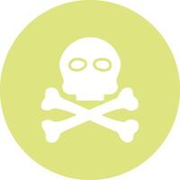 Pirate Skull I Vector Icon