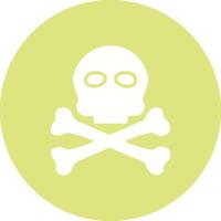 Pirate Skull I Vector Icon