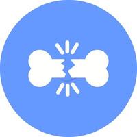Bone Fracture Vector Icon