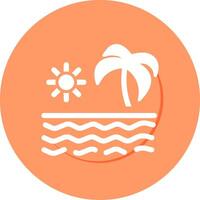 icono de vector de verano