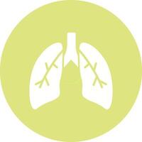 Lungs Vector Icon