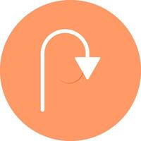 Arrow Pointing Down Vector Icon