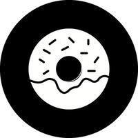 icono de vector de donut