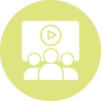 Online Course Vector Icon