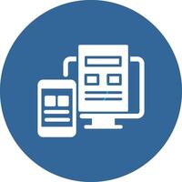Adaptive Layout Vector Icon
