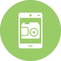 icono de vector de camara