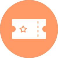Ticket Vector Icon