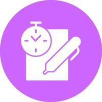 icono de vector de prueba de velocidad