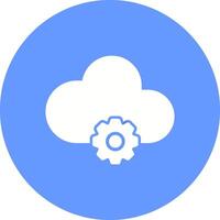 Cloud Computing Vector Icon