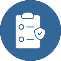 Insurance Policy Vector Icon