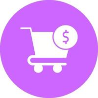 icono de vector de compra