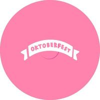 Oktoberfest Banner Vector Icon