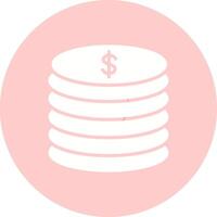Stack of Coins Vector Icon