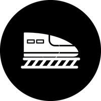 icono de vector de tren