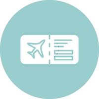 Plane Tickets Vector Icon