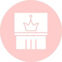 Crown Exhibit Vector Icon