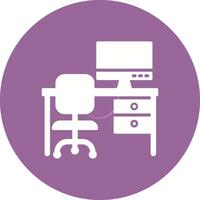 Work Space Vector Icon