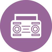Cassette Player Vector Icon