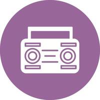 Cassette Player Vector Icon