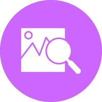 Image Search Vector Icon