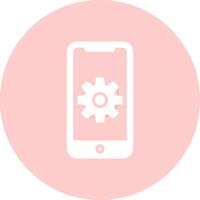 Mobile App Developing Vector Icon