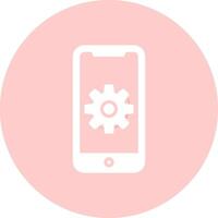 Mobile App Developing Vector Icon