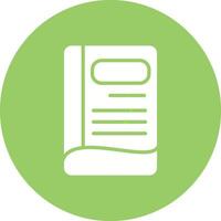 Notebook Vector Icon