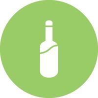 Champagne Bottle Vector Icon