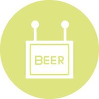 Beer Sign Vector Icon