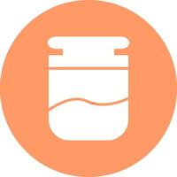 Jar on Display Vector Icon