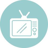 icono de vector de televisor