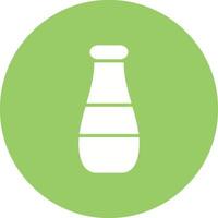 Milk Bottle Vector Icon