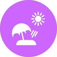 Beach Vector Icon