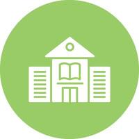 Library Building Vector Icon