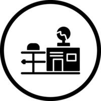 Weather Station Vector Icon