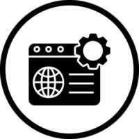 Web Optimization Vector Icon