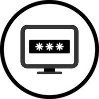 System Password Vector Icon