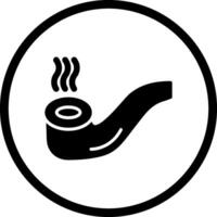 Cigar Pipe Vector Icon