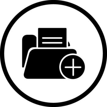 Create Folder Vector Icon