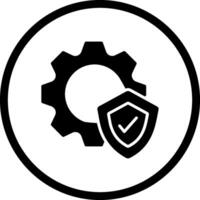 Protected System Vector Icon