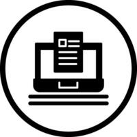 Blog Vector Icon