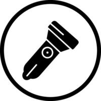 Flashlight Vector Icon