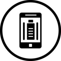 Mobile Battery Vector Icon